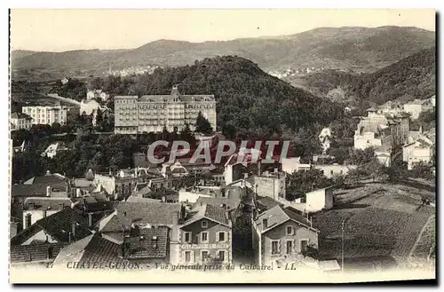 Ansichtskarte AK Chatel Guyon Vue generale prise du Calvaire