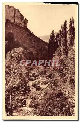 Cartes postales Gorges Du Tarn La Canon de la Jonte Fort Saint Michel bastion du Causse noir