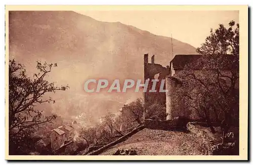 Cartes postales Gorges Du Tarn Sainte Enimie Ruines de L ancien Monastere
