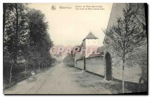 Cartes postales Waterloo Ferme du Mont Saint Jean