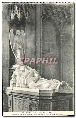 Ansichtskarte AK Dreux Chapelle Saint Louis Tombeau de la princesse Marie d Orleans