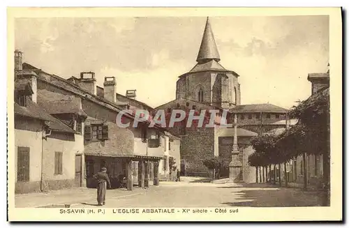 Cartes postales St Savin L Eglise Abbatiale Cote Sud