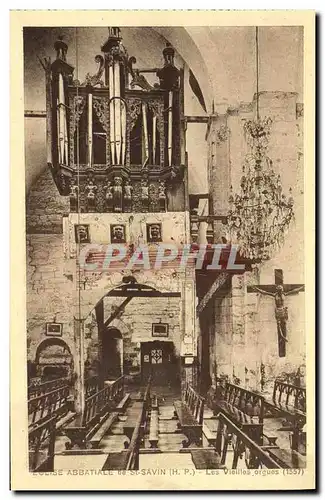 Cartes postales St Savin L Eglise Abbatiale Les Vieilles Orgues