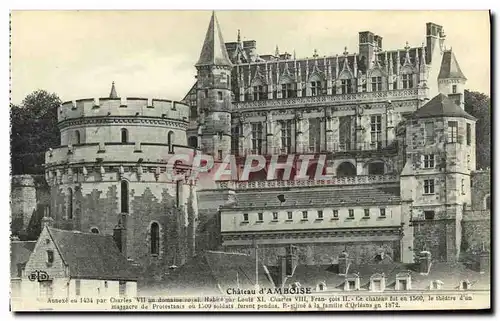 Cartes postales Chateau d Amboise