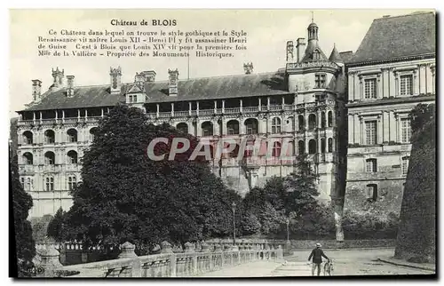 Cartes postales Chateau de Blois