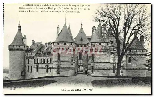 Cartes postales Chateau de Chaumont