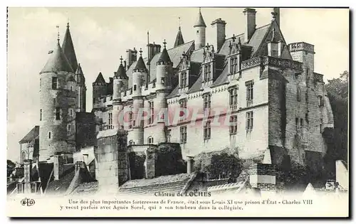 Cartes postales Chateau de Loches