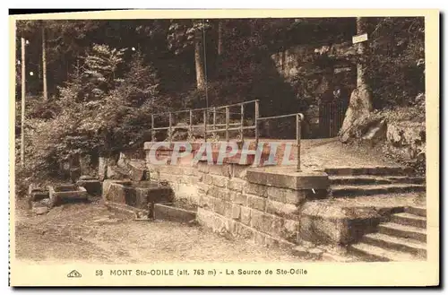 Cartes postales Mont Ste Odile La Source de Ste Odile