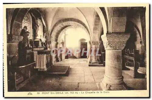 Cartes postales Mont Ste Odile La Chapelle de la Croix