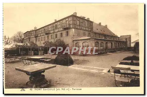 Cartes postales Mont Ste Odile Terrasse