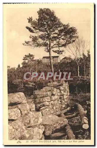 Cartes postales Mont Ste Odile Le Mur Paien