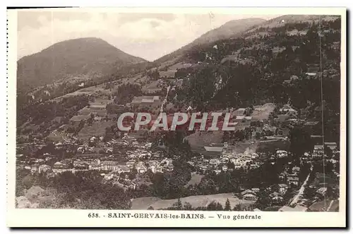 Cartes postales Saint Gervais les Bains Vue Generale