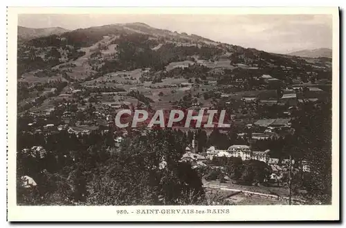 Cartes postales Saint Gervais les Bains