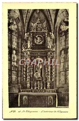 Cartes postales St Thegonnec Interieur de L Ossuaire