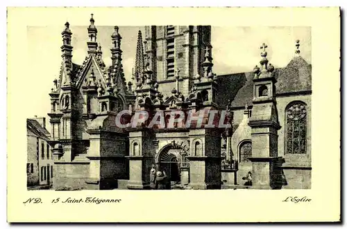 Cartes postales St Thegonnec L Eglise