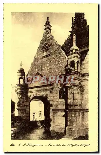 Cartes postales St Thegonnec La Voute de L Eglise