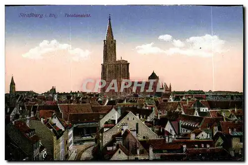 Cartes postales Strasbourg Totalansicht