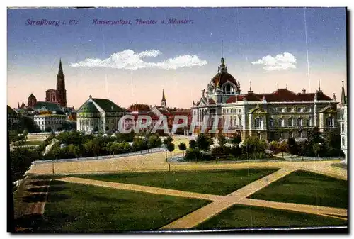 Cartes postales Strasbourg Kaiserpalast Theater