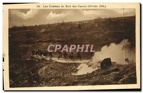 Cartes postales Les Combats du Bois des Caures Fevrier 1916 Militaria