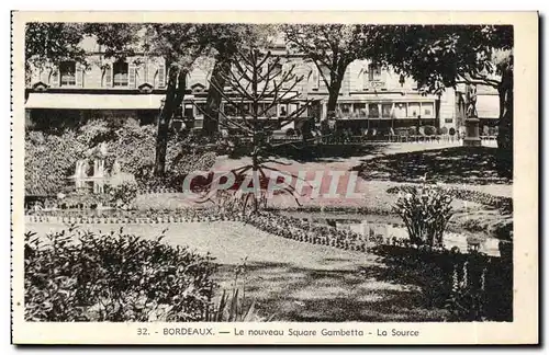 Cartes postales Bordeaux Le Nouveau Square Gambetta La Source