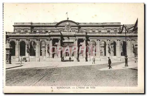 Cartes postales Bordeaux L Hotel de Ville