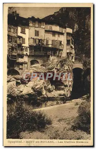 Cartes postales Le Dauphine Pont en Royans Les Vieilles Maisons