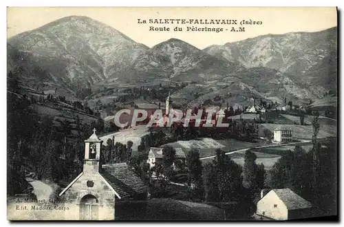 Ansichtskarte AK La Salette Fallavaux Route du Pelerinage