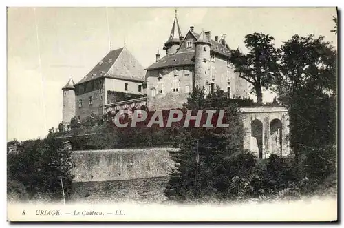 Cartes postales Uriage Le Chateau