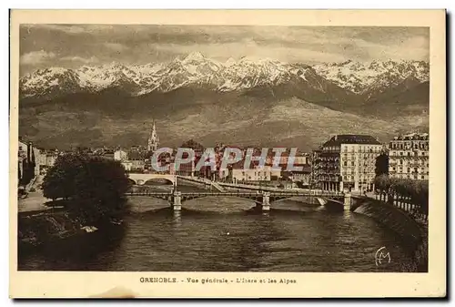 Cartes postales Grenoble Vue Generale