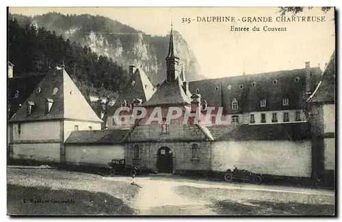 Ansichtskarte AK Dauphine Grande Chartreuse Entree du Couvent