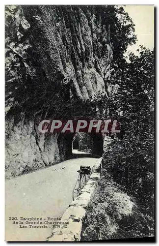 Cartes postales Dauphine Route de la Grande Chartreuse Les Tunnels