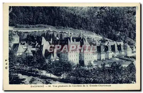 Cartes postales Couvent Grande Chartreuse Vue Generale du Couvent