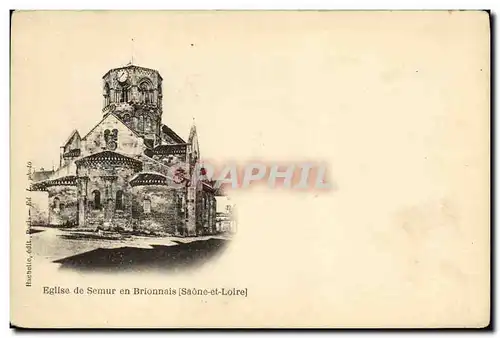 Cartes postales Eglise De Semur et Brionnais
