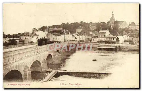 Cartes postales Gray Vue Generale Train