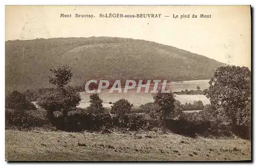 Cartes postales St Leger Sous Beuvray Le Pied du Mont