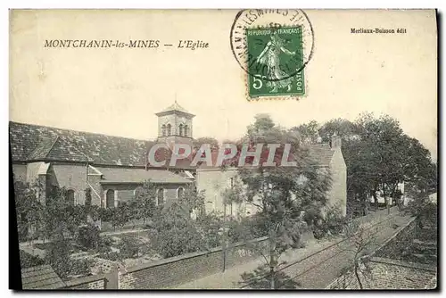 Cartes postales Montchanin les Mines L Eglise