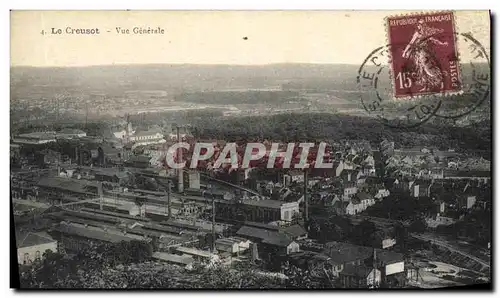 Cartes postales Le Creusot Vue Generale