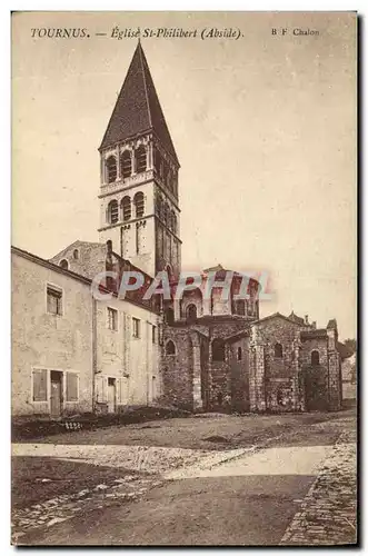 Cartes postales Tournus Eglise Saint Philibert Abside
