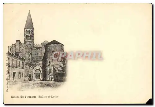 Cartes postales Tournus Eglise