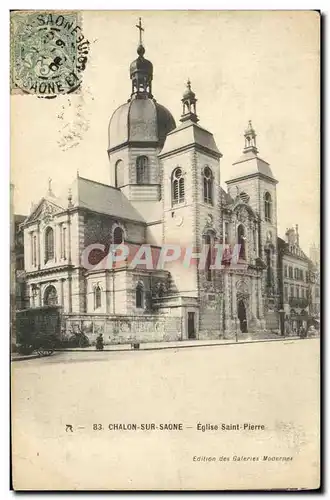 Cartes postales Chalon Sur Saone Eglise Saint Pierre