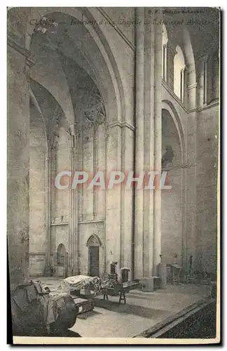 Cartes postales Cluny Interieur d une chapelle de l ancienne abbaye
