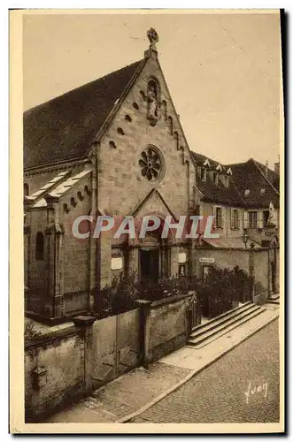 Ansichtskarte AK Paray le Monial Chapelle et Facade Exterieure du monastere de la visitation de Paray