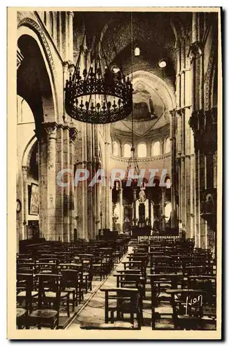 Cartes postales Paray le Monial Interieur de la Basilique du Sacre Coeur