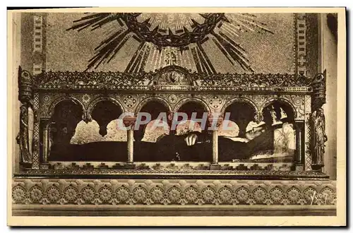 Cartes postales Paray le Monial Monastere de la visitation Chasse renfermant les reliques de Ste Marguerite Mari