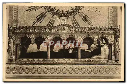 Cartes postales Paray le Monial Monastere de la Visitation Chasse renfermant les reliques de Ste Marguerite Mari