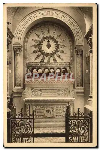 Cartes postales Paray le Monial Monastere de la Visitation Chapelle ou repose la chasse de Sainte Marguerite Mar