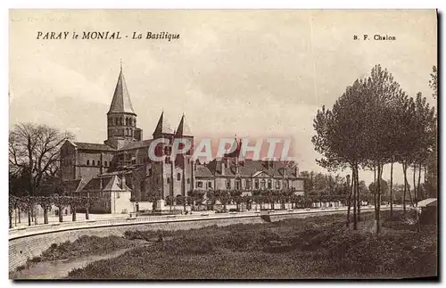 Cartes postales Paray le Monial La Basilique