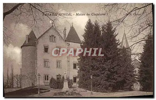 Ansichtskarte AK Paray le Monial Maison des Chapelains