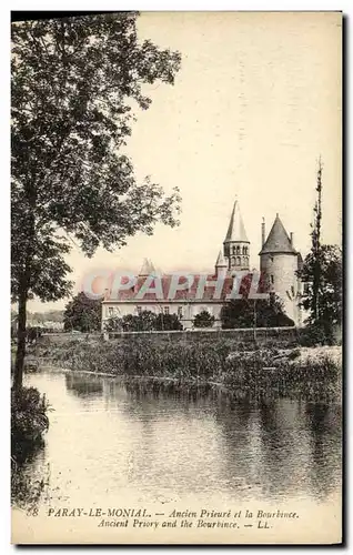 Cartes postales Paray le Monial Ancien Prieure et la Bourbince