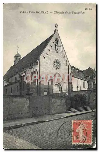 Cartes postales Paray le Monial Chapelle de la Visitation